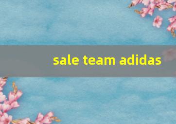 sale team adidas